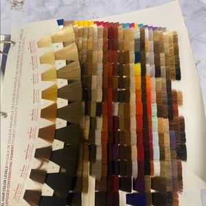 Wella professional swatch book